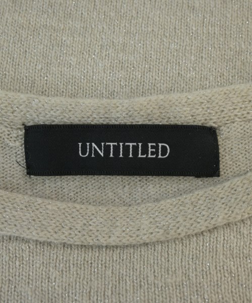 UNTITLED（アンタイトル）ニット・セーター ベージュ サイズ:XS レディース/2200736368032