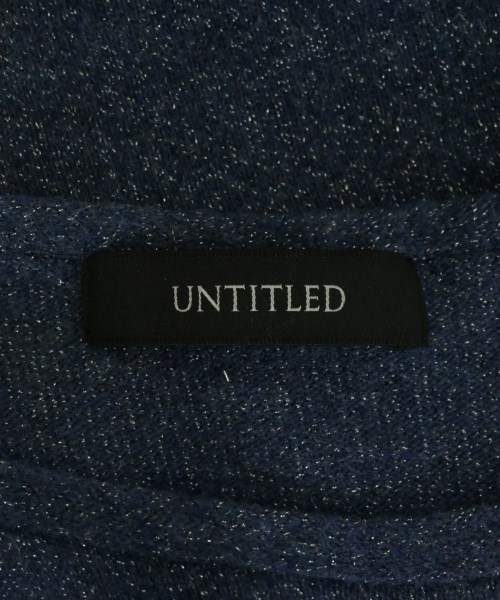 UNTITLED（アンタイトル）ニット・セーター 紺 サイズ:XS レディース/2200726373169