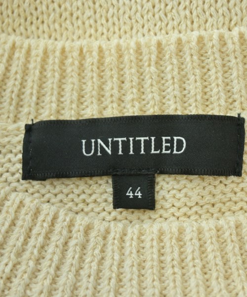 UNTITLED（アンタイトル）ニット・セーター ベージュ サイズ:44(XL位) レディース/2200726580055
