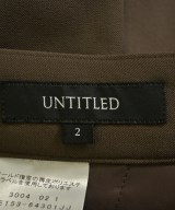 UNTITLED（アンタイトル）その他 茶 サイズ:2(M位) レディース/2200713789188