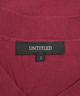 UNTITLED（アンタイトル）ニット・セーター 赤 サイズ:2(M位) レディース/2200713789249