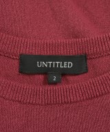 UNTITLED（アンタイトル）ニット・セーター 赤 サイズ:2(M位) レディース/2200713789256