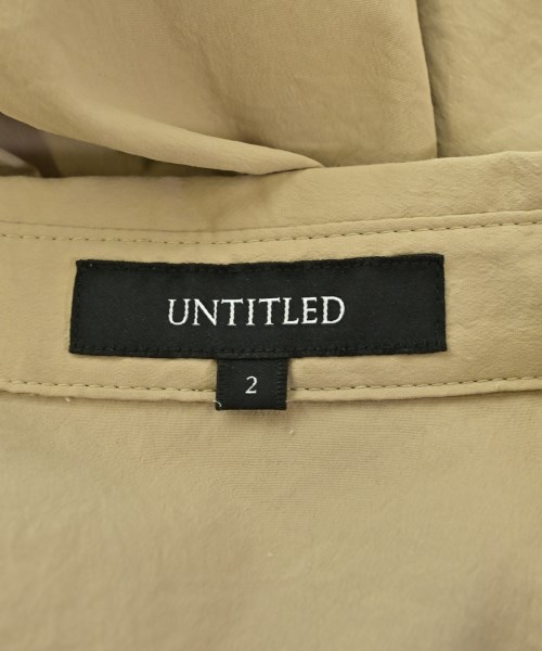 UNTITLED（アンタイトル）シャツワンピース ベージュ サイズ:2(M位) レディース/2200715405048