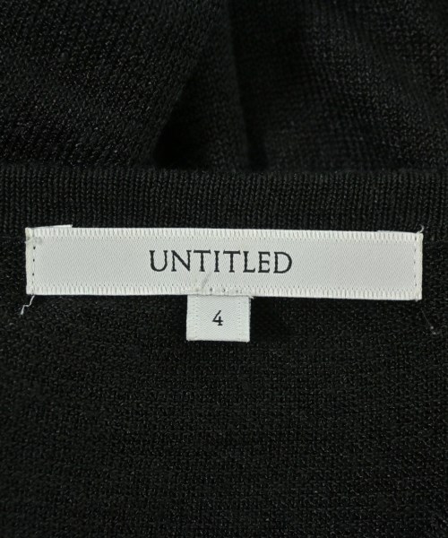 UNTITLED（アンタイトル）ニット・セーター 黒 サイズ:4(XL位) レディース/2200715405192