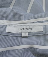 UNTITLED（アンタイトル）カジュアルシャツ 青 サイズ:2(M位) レディース/2200719586057