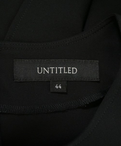 UNTITLED（アンタイトル）ブラウス 黒 サイズ:44(XL位) レディース/2200719838033