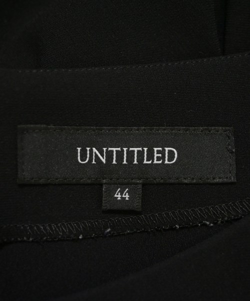 UNTITLED（アンタイトル）ブラウス 黒 サイズ:44(XL位) レディース/2200719838040