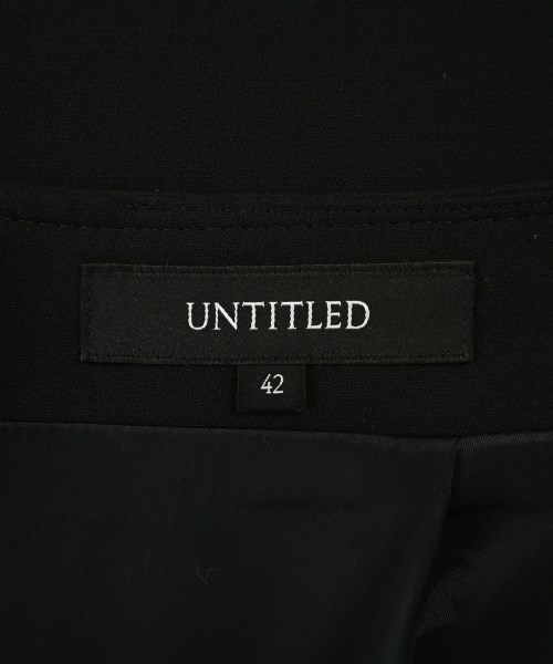 UNTITLED（アンタイトル）ロング・マキシ丈スカート 黒 サイズ:42(L位) レディース/2200719838095