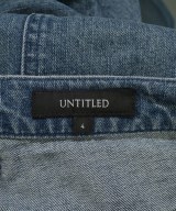 UNTITLED（アンタイトル）デニムパンツ 青 サイズ:4(XL位) レディース/2200719838101