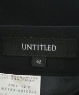 UNTITLED（アンタイトル）スラックス 黒 サイズ:42(XL位) レディース/2200719838118