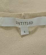UNTITLED（アンタイトル）ベスト/ノースリーブ ベージュ サイズ:4(XL位) レディース/2200715957042