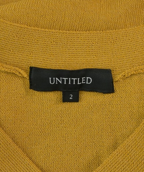 UNTITLED（アンタイトル）ニット・セーター 黄 サイズ:2(M位) レディース/2200717282210