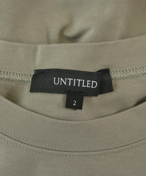 UNTITLED（アンタイトル）Tシャツ・カットソー ベージュ サイズ:2(M位) レディース/2200717282326