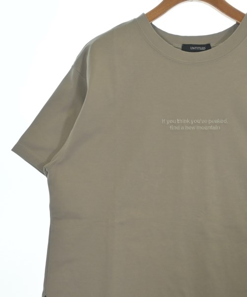UNTITLED（アンタイトル）Tシャツ・カットソー ベージュ サイズ:2(M位) レディース/2200717282326