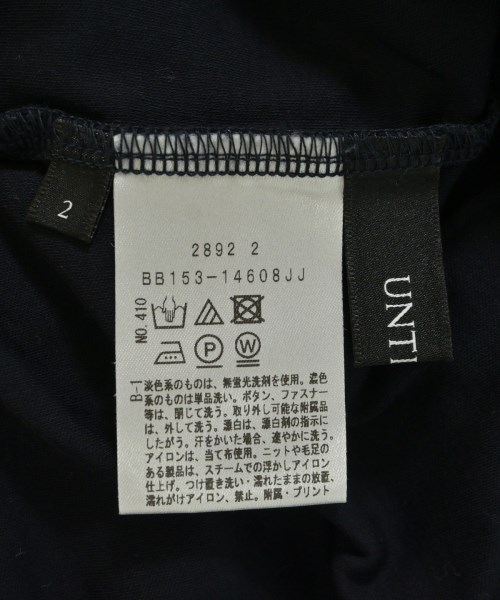 UNTITLED（アンタイトル）Tシャツ・カットソー 紺 サイズ:2(M位) レディース/2200717282357