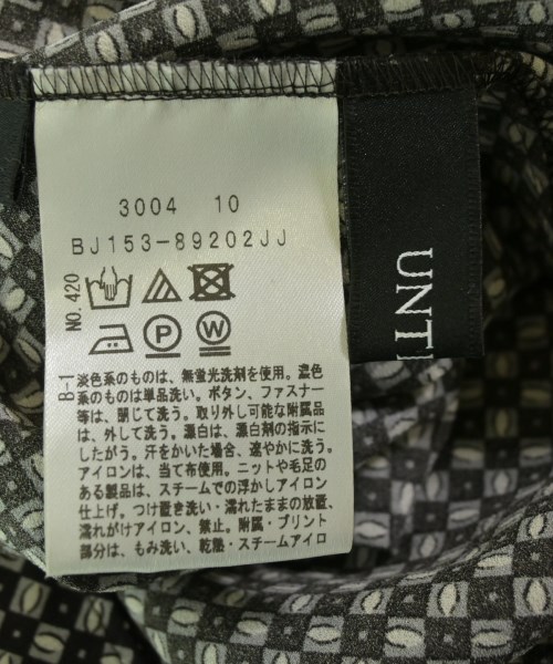 UNTITLED（アンタイトル）ブラウス 黒 サイズ:1(S位) レディース/2200717233090