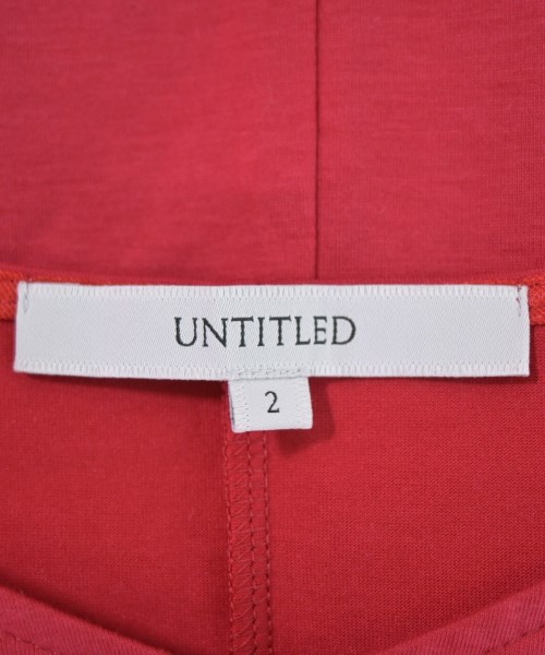 UNTITLED（アンタイトル）ブラウス 赤 サイズ:2(M位) レディース/2200714041018