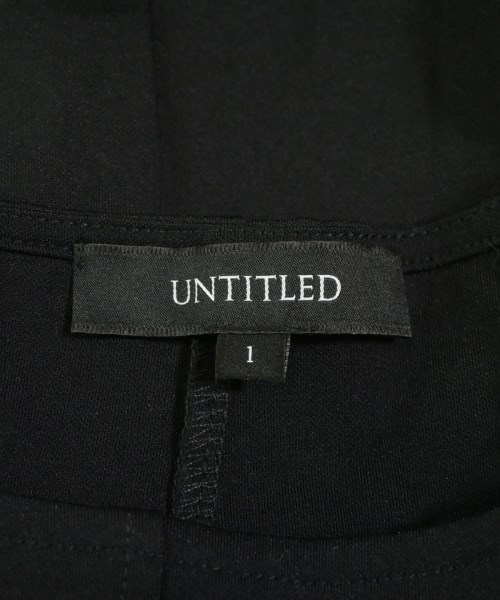 UNTITLED（アンタイトル）ニット・セーター 黒 サイズ:1(S位) レディース/2200720655056