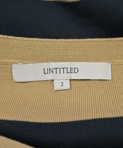 UNTITLED（アンタイトル）Tシャツ・カットソー ベージュ サイズ:2(M位) レディース/2200721542010
