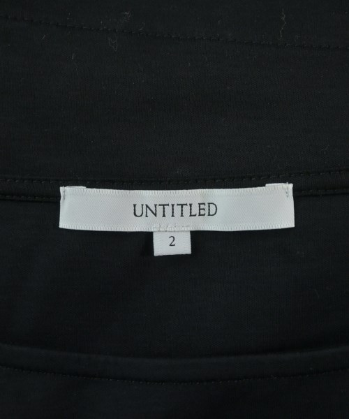 UNTITLED（アンタイトル）Tシャツ・カットソー 黒 サイズ:2(M位) レディース/2200713155143