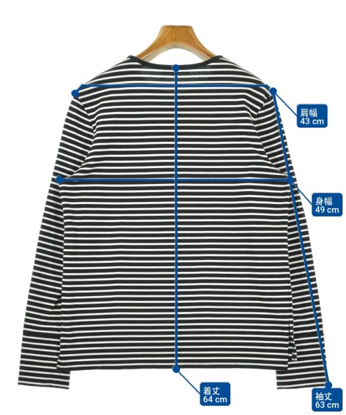 UNTITLED（アンタイトル）Tシャツ・カットソー 黒 サイズ:4(XL位) レディース/2200716569039