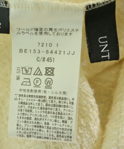 UNTITLED（アンタイトル）ブラウス 白 サイズ:2(M位) レディース/2200716569053