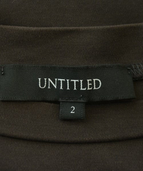 UNTITLED（アンタイトル）ノースリーブ 茶 サイズ:2(M位) レディース/2200720255027