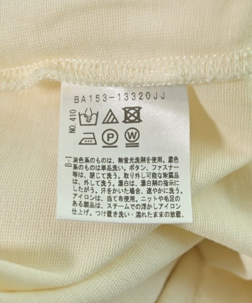 UNTITLED（アンタイトル）Tシャツ・カットソー 黄 サイズ:1(S位) レディース/2200720255119