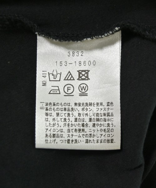 UNTITLED（アンタイトル）Tシャツ・カットソー 黒 サイズ:1(S位) レディース/2200720255157