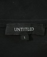 UNTITLED（アンタイトル）Tシャツ・カットソー 黒 サイズ:1(S位) レディース/2200720255157