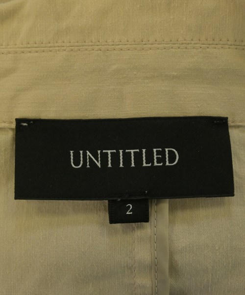 UNTITLED（アンタイトル）ジャケット ベージュ サイズ:2(M位) レディース/2200718433062
