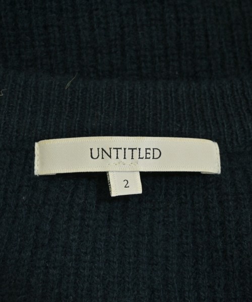 UNTITLED（アンタイトル）ニット・セーター 紺 サイズ:2(M位) レディース/2200718586058