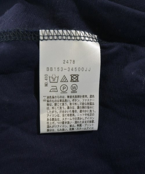 UNTITLED（アンタイトル）Tシャツ・カットソー 紺 サイズ:4(XL位) レディース/2200719445033
