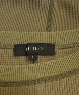 UNTITLED（アンタイトル）Tシャツ・カットソー カーキ サイズ:2(M位) レディース/2200723215035