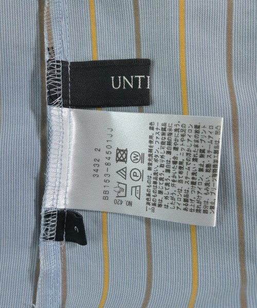 UNTITLED（アンタイトル）ブラウス 青 サイズ:2(M位) レディース/2200716781196