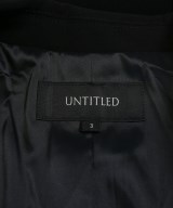 UNTITLED（アンタイトル）テーラードジャケット 黒 サイズ:3(L位) レディース/2200718143114