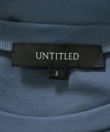 UNTITLED（アンタイトル）ワンピース 青 サイズ:3(L位) レディース/2200718143169