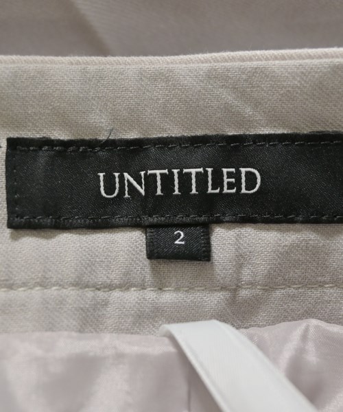 UNTITLED（アンタイトル）スラックス グレー サイズ:2(M位) レディース/2200721412085