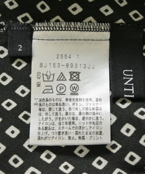 UNTITLED（アンタイトル）ブラウス 黒 サイズ:-(XL位) レディース/2200721412139