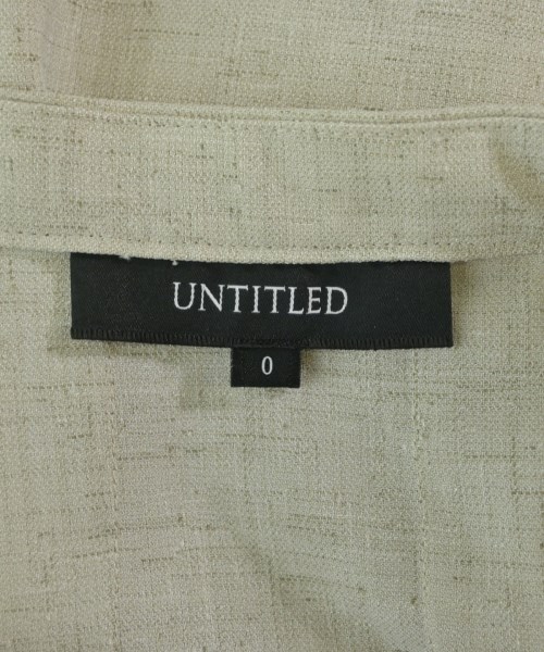 UNTITLED（アンタイトル）ワンピース 白 サイズ:0(XS位) レディース/2200719656033