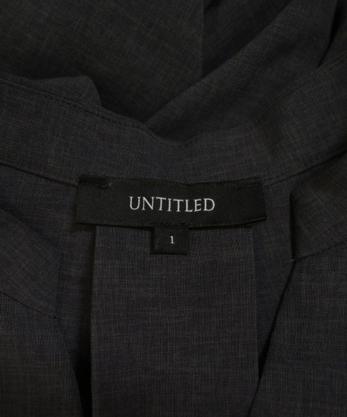 UNTITLED（アンタイトル）ワンピース グレー サイズ:1(S位) レディース/2200719656064