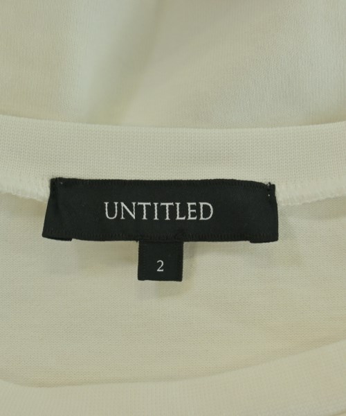 UNTITLED（アンタイトル）Tシャツ・カットソー 白 サイズ:2(M位) レディース/2200719656095
