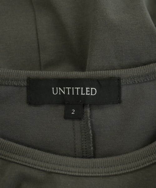 UNTITLED（アンタイトル）ワンピース グレー サイズ:2(M位) レディース/2200719656125