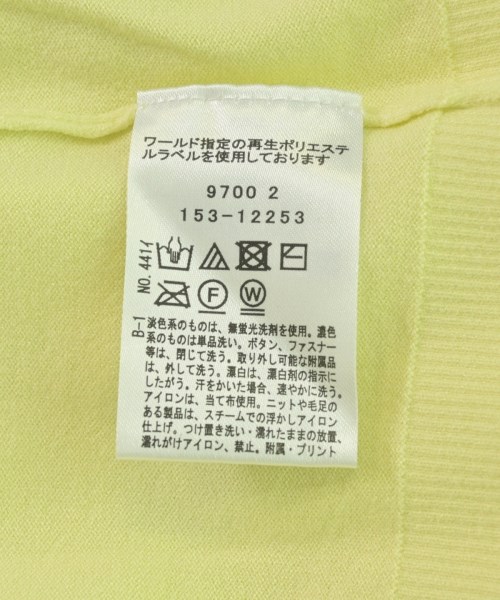 UNTITLED（アンタイトル）ニット・セーター 黄 サイズ:0(XS位) レディース/2200720953138