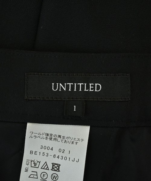 UNTITLED（アンタイトル）その他 黒 サイズ:1(S位) レディース/2200722807019