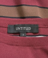 UNTITLED（アンタイトル）ニット・セーター 赤 サイズ:2(M位) レディース/2200722555026