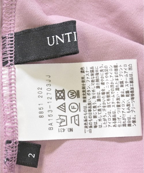 UNTITLED（アンタイトル）Tシャツ・カットソー ピンク サイズ:2(M位) レディース/2200722555040