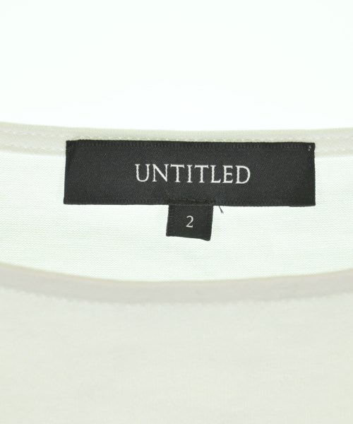 UNTITLED（アンタイトル）Tシャツ・カットソー 白 サイズ:2(M位) レディース/2200725753016
