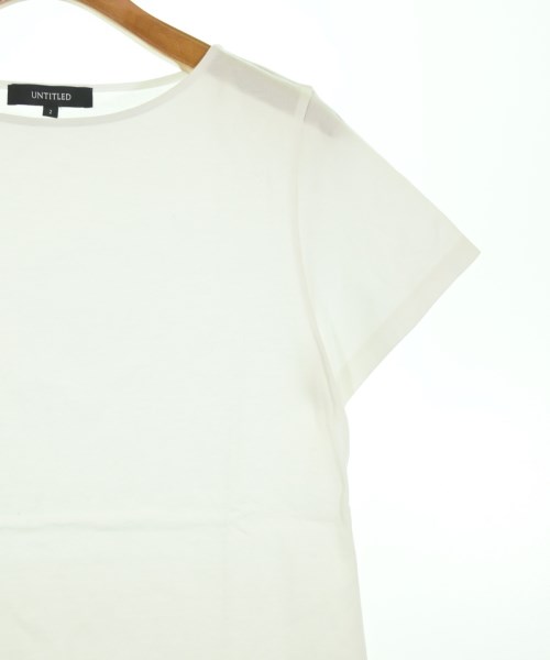 UNTITLED（アンタイトル）Tシャツ・カットソー 白 サイズ:2(M位) レディース/2200725753016