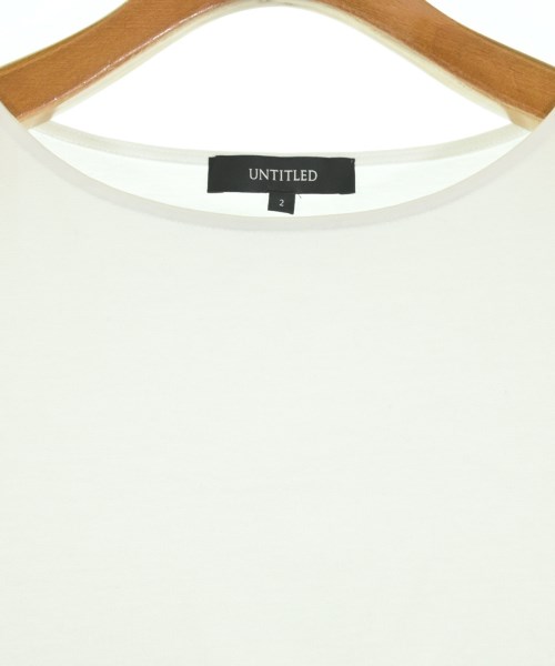 UNTITLED（アンタイトル）Tシャツ・カットソー 白 サイズ:2(M位) レディース/2200725753016